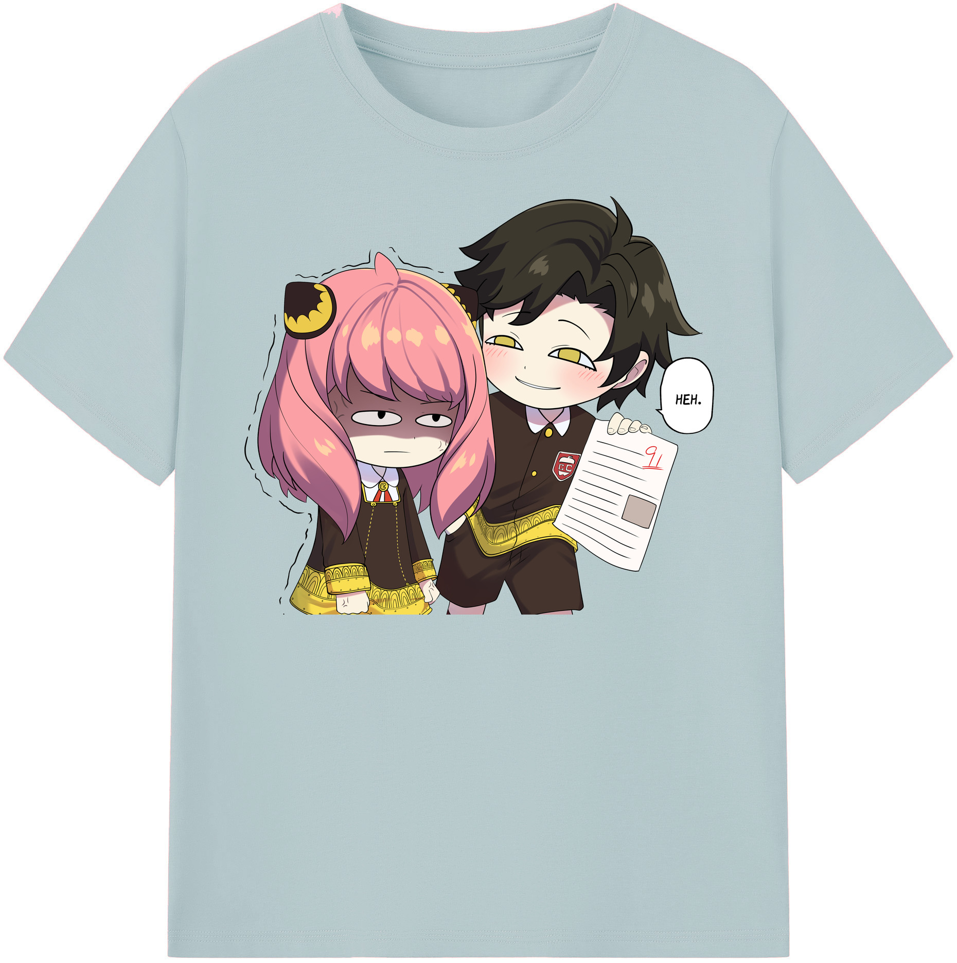 （画像用） SPY×FAMILY间谍家家酒 綿100％半袖Tシャツ（フロントプリント）